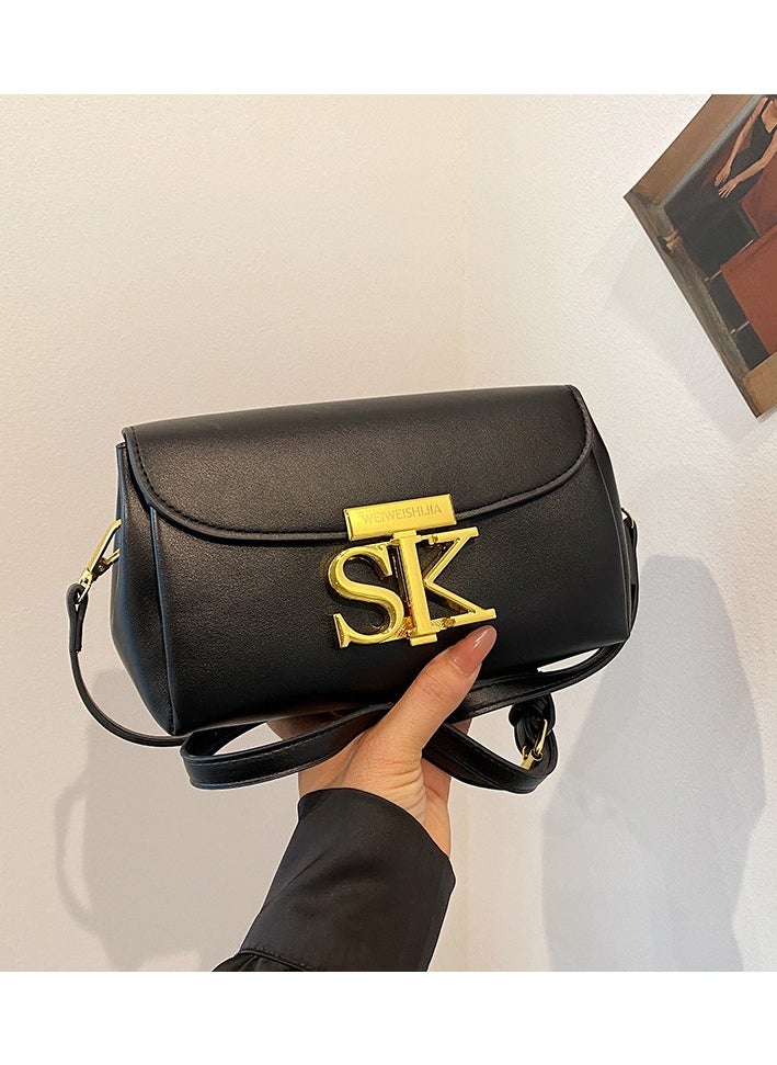 SK New Fashionable And Minimalist Hand-held Single-shoulder And Crossbody Bag 