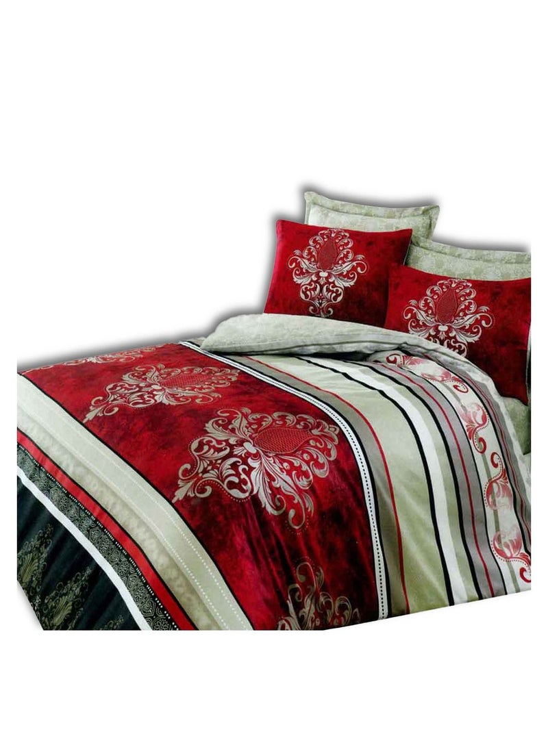 Family Bed stick Bed sheet 100% Cotton 4 pieces size 180 x 200 cm Model 1008 from Family Bed  - Image 5