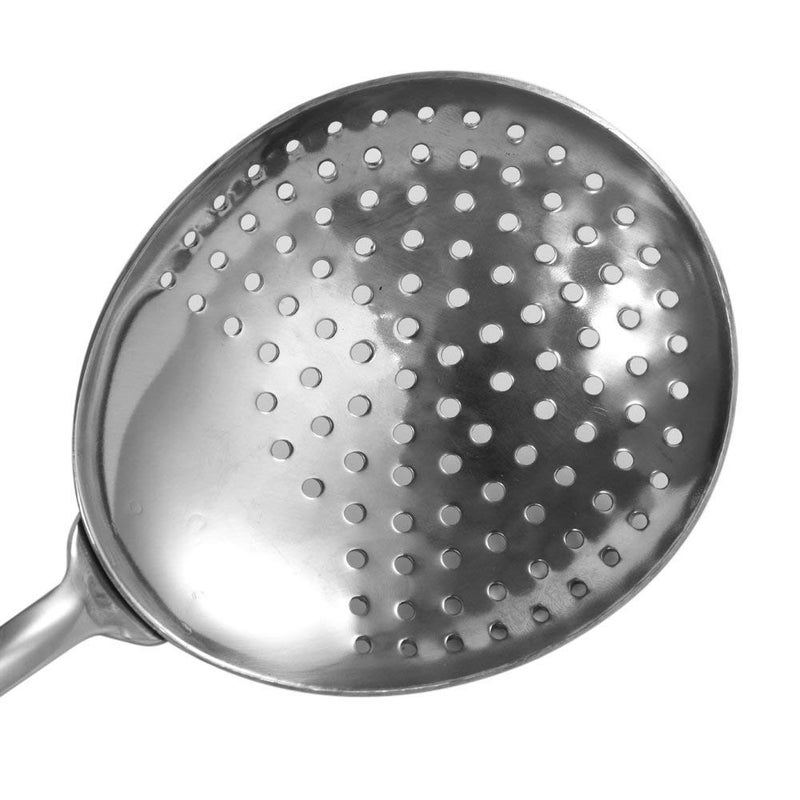 NJ NCO Julep Strainer, Stainless Steel Cocktail Strainer, Bar Strainer, Drink Strainer, Bartender Supplies/Bar Accessories - 2 Pcs Set - Image 4