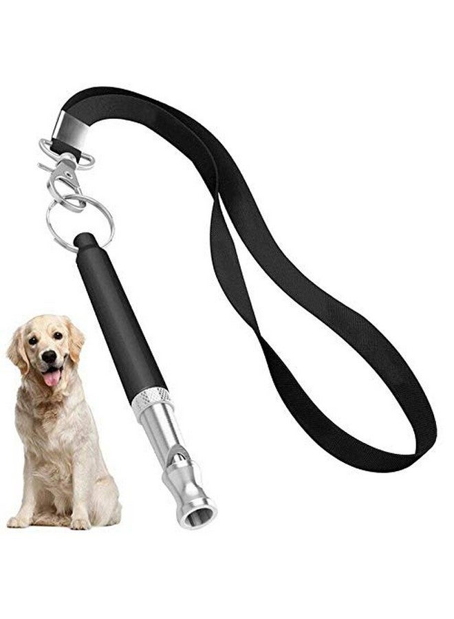 مجموعة تدريب الحيوانات الأليفة مع صفارة بالموجات فوق الصوتية عالية التردد والتحكم في النباح وحبل لإيقاف النباح، مجموعة تدريب مثالية للكلاب والجراء (متعددة الألوان) - Image 2