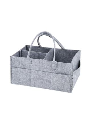 Baby Diaper Changing Organizer Basket Nursery Diapers Table Caddy Bag - Grey - pzsku/ZB74A0A019B1C751E8BF1Z/45/_/1696676495/a54779cd-54c6-4a00-a8cf-9f18beb3032e