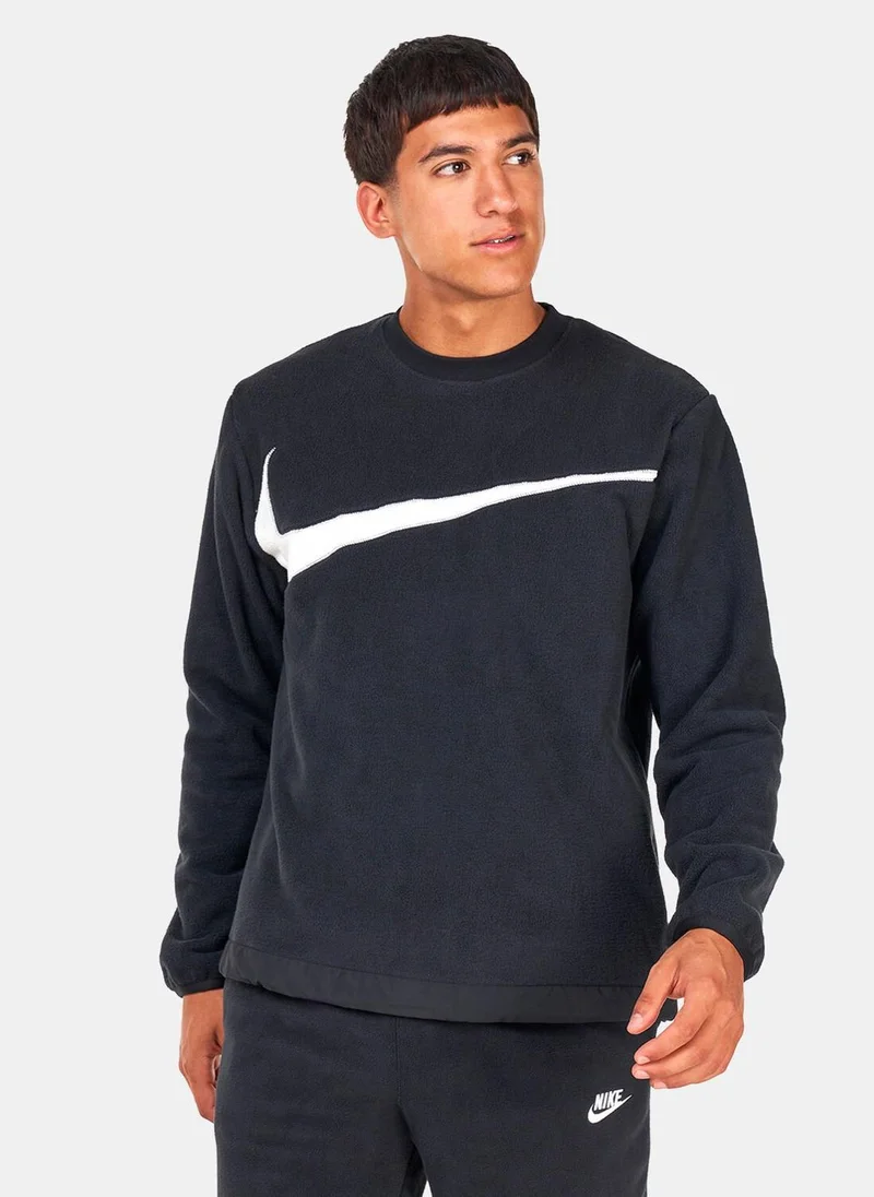 Nike Men's Club+ Fleece Winterized Crew Sweatshirt
