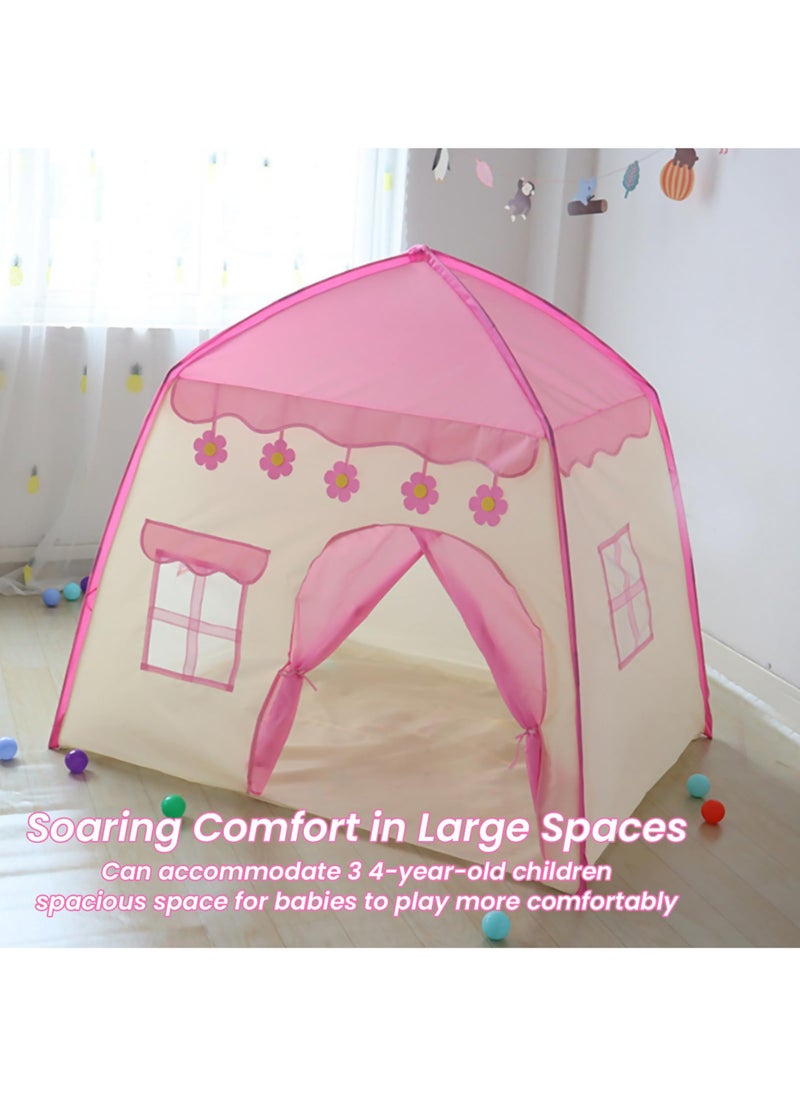 Paka Rabbit Princess Castle Children Play Tent, Large Portable Fairy Tale Tent, for Boys, Girls, Gift, Toys, Indoor, Outdoor  - Image 4