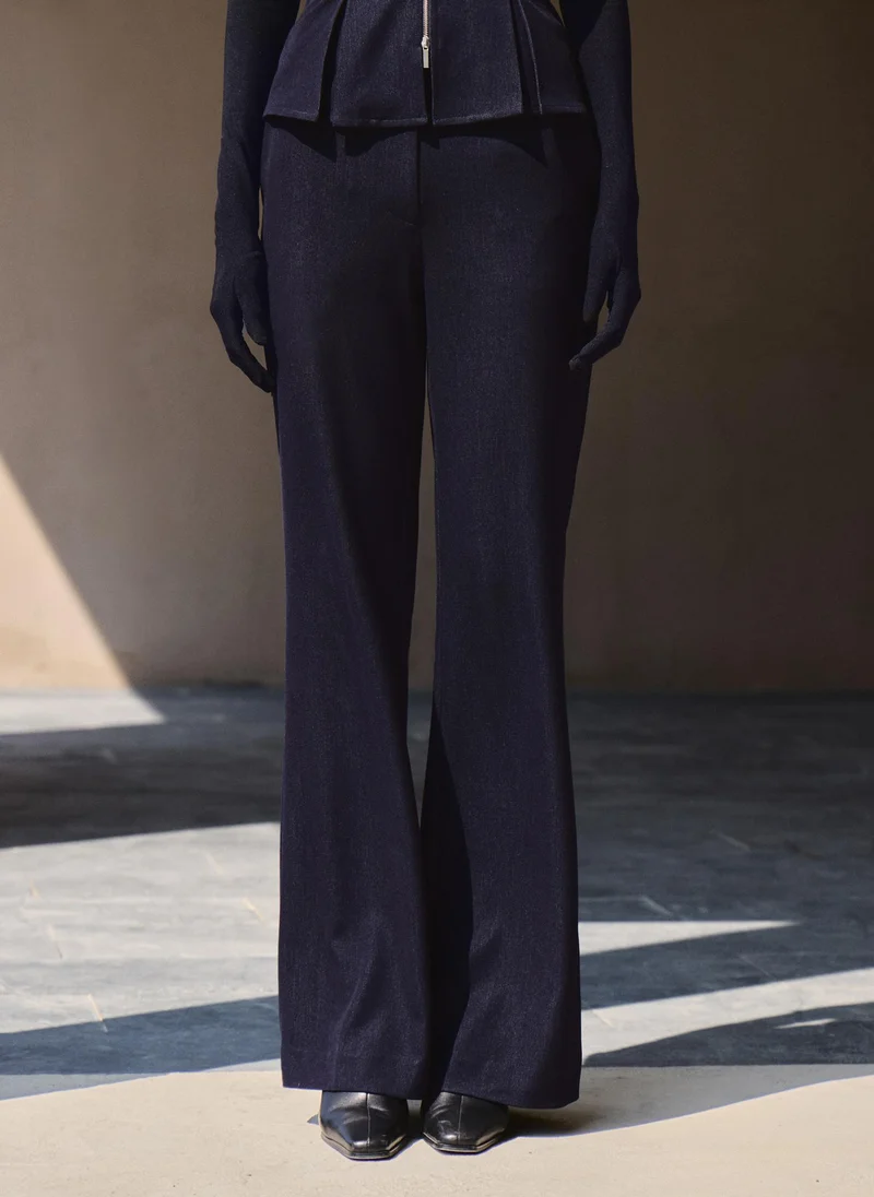 Lichi  Flared high-waisted trousers for Women | Best Price UAE