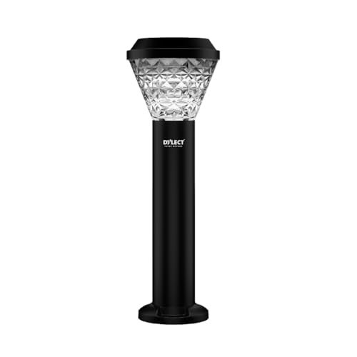 Dylect® Luxe Decorative Solar Light for Garden Outdoor, Terrace, Lawn, Resort, Multi Color LED, IP65 Waterproof, Solar Pillar Light with Wireless Remote - Ground Mount, Auto On-Off (Cone Shape) - Image 1
