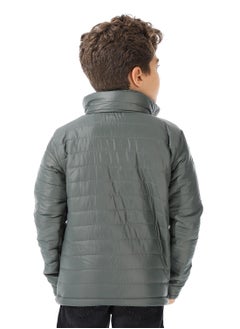 Andora Boy's Waterproof Padded Jacket With Fur  - Image 3