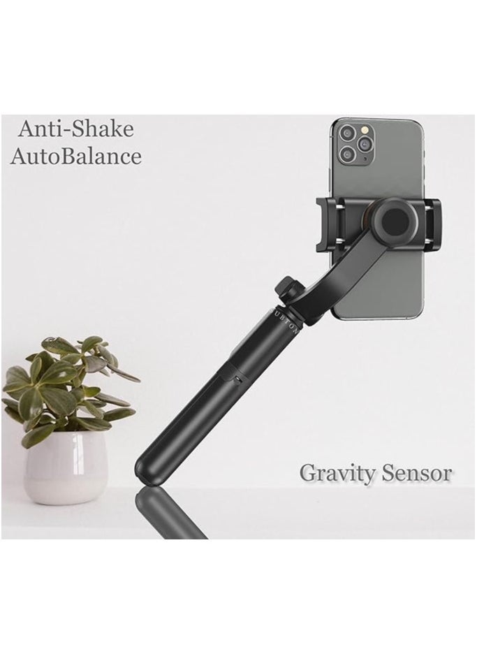 ELTRAZONE Mobile Gimbal Q08 Video Recording Stabilizer – Antishake  Stabilized Photo  Video Shoot, Single Axis Gimbal for Smooth, Professional-Quality Shots – Ideal for Smartphones - Image 2