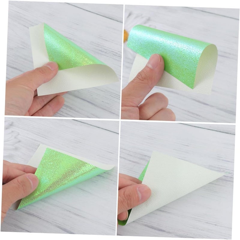 150Pcs Pearlescent Shining Folding Paper DIY Craft Paper for Random Colors for Origami Card Making and Creative Projects - Image 1