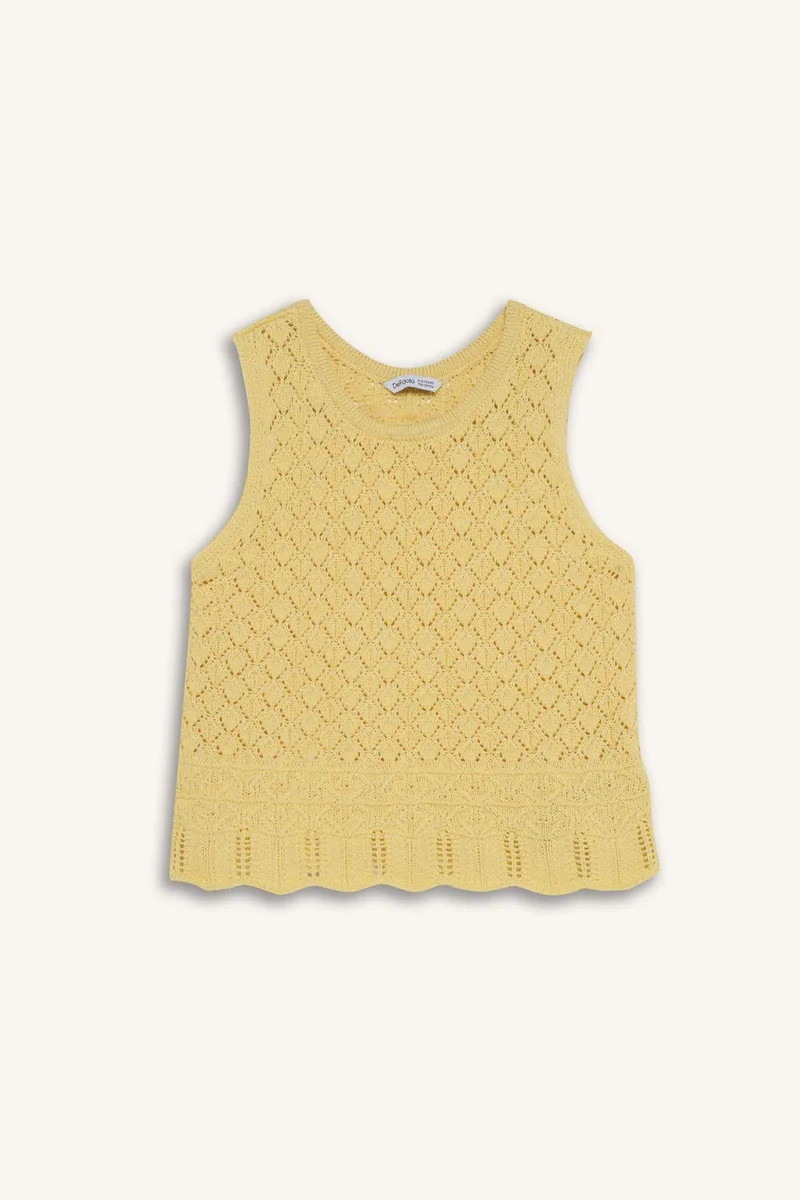 ديفاكتو Girl Knit Tank Top