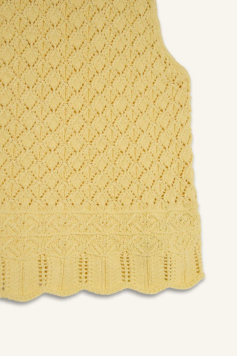 ديفاكتو Girl Knit Tank Top