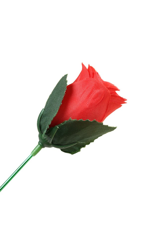 Valentine's Day Gift Magic Props Flower Torch Toy Street Stall Novelty Plaything Fire Brandishing Love Potion-Color:Red  - Image 4
