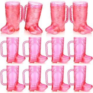Sieral Cowboy Boot Shot Glasses 12 Pcs 16 oz Large Plastic Boot Shot Glasses Drink Cups Mug with Handle for Cowboy Cowgirl Western Theme Bachelorette Party FavorsPink - pzsku/ZB74A6E8D21FD0AE5E301Z/45/1749490741/0a3d3e08-e99b-4d05-811b-3d2b00bdcf43