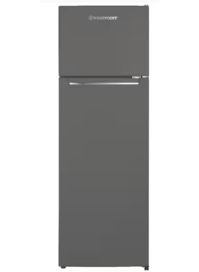 WESTPOINT Double Door Refrigerator WRN2423EI Silver - Image 1
