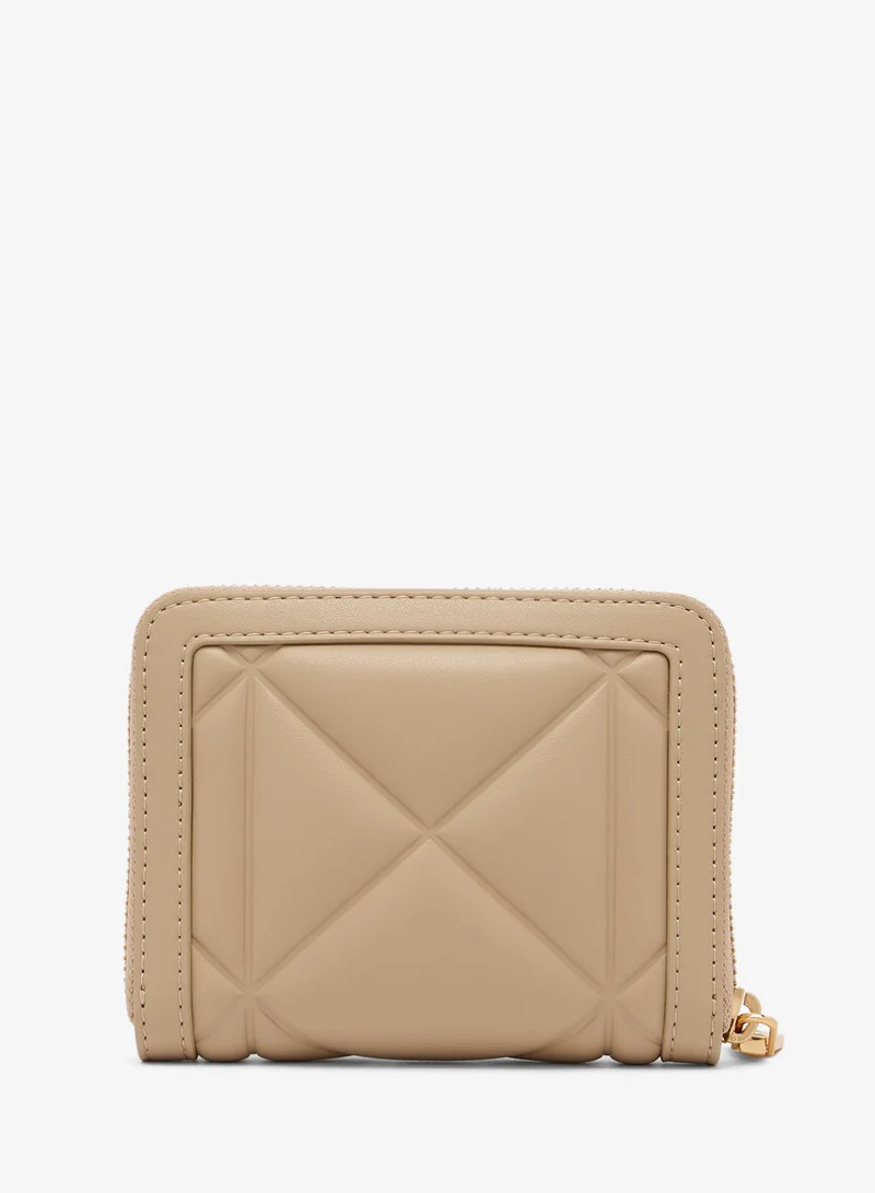 Love Moschino  Embossed Bi-Fold Wallet for Women | Best Price UAE