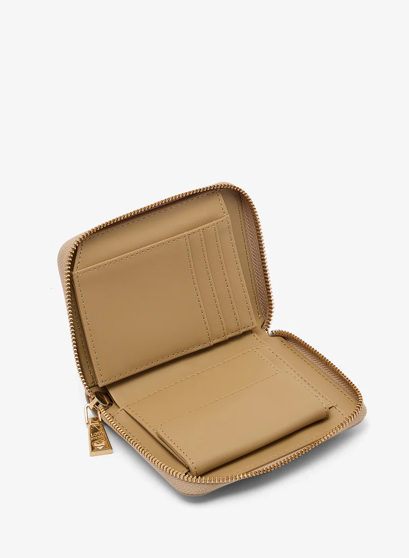 Love Moschino  Embossed Bi-Fold Wallet for Women | Best Price UAE