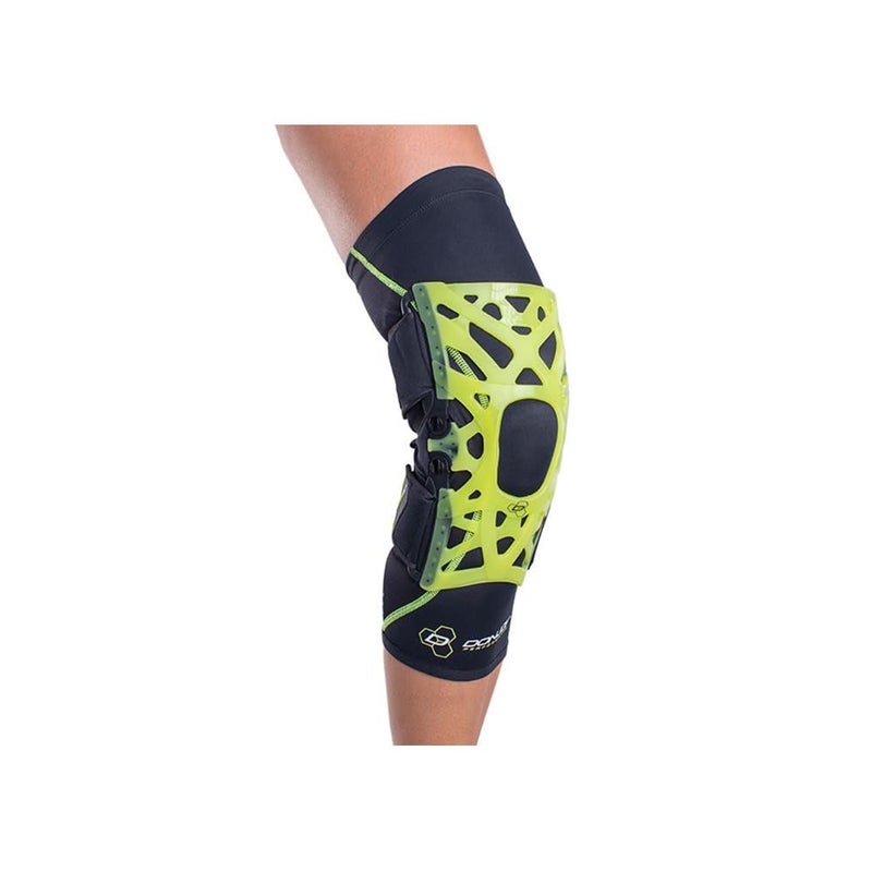 DonJoy Performance WEBTECH Knee Support Brace with Compression Undersleeve: Slime Green, X-Large - Image 1