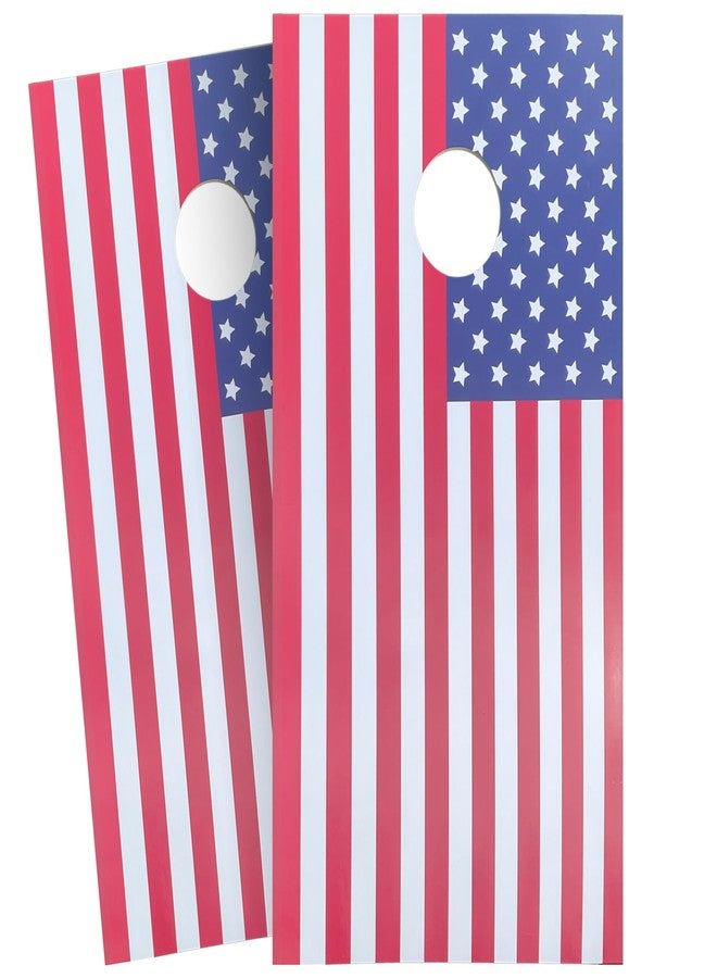 Reflective Solutions American Flag Cornhole Wraps Decal (Pack of 2) - Image 1