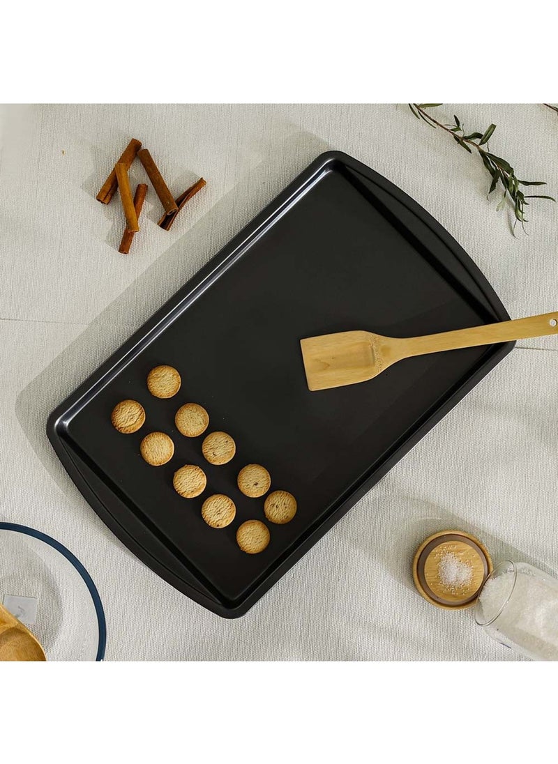 DANUBE HOME Bake Me Happy Cookie Sheet Carbon Steel 0.6Mm 38.5X25.5X2.2CM  - Image 3