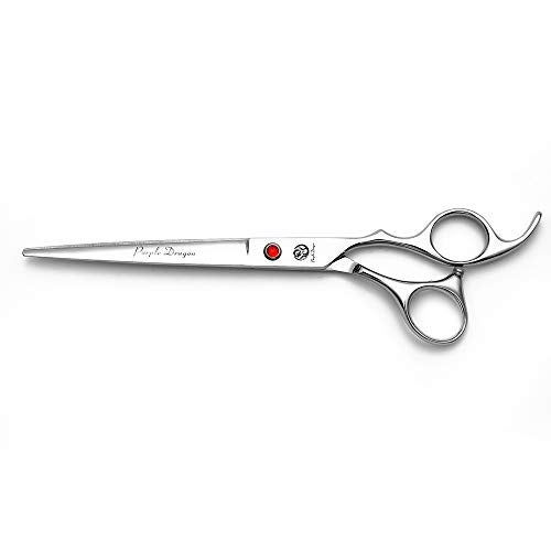 Purple Dragon 4“/5"/5.5"/6"/6.5"/7"/7.5"/8"/9"/10" Sharp Edge Salon Hair Cutting Shears - Pet/Dog Grooming Scissors with Bag - Perfect for Barber or Pet Groomer - Image 1