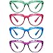 Eyekepper 4Pack Reading Glasses for Women Rhinestone Readers Oversize HalfMoon Design Eyeglasses 250 - Image 1