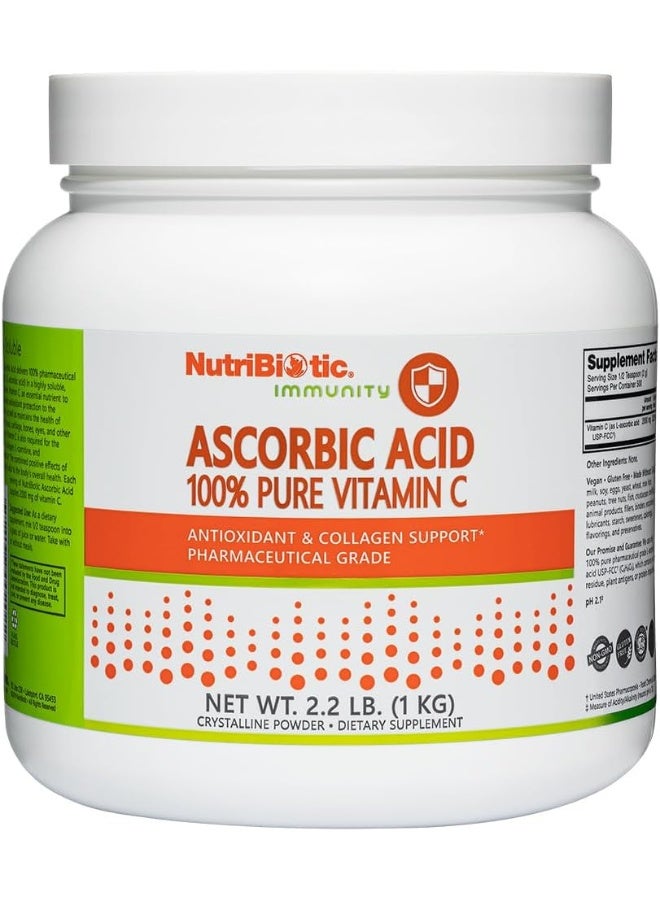 Nutribiotic - Ascorbic Acid Crystalline Powder Pure Vitamin C 2500 Mg - Image 1