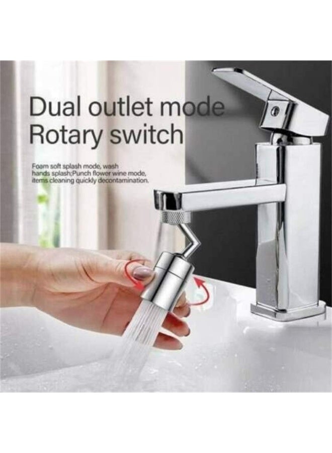 Universal Splash Filter Faucet 720° Rotate Water Outlet Faucet