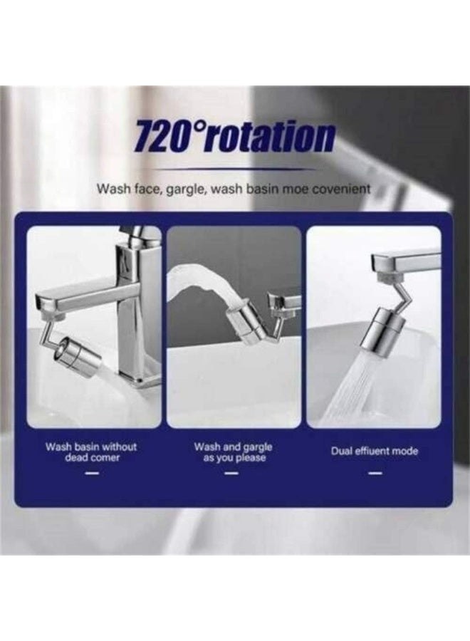 Universal Splash Filter Faucet 720° Rotate Water Outlet Faucet
