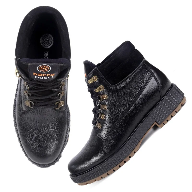 Bacca Bucci Black Storm Boots for Men | Best Price UAE