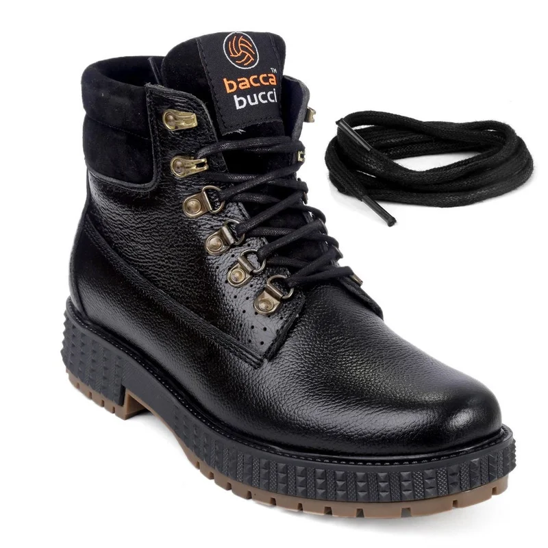 Bacca Bucci Black Storm Boots for Men | Best Price UAE