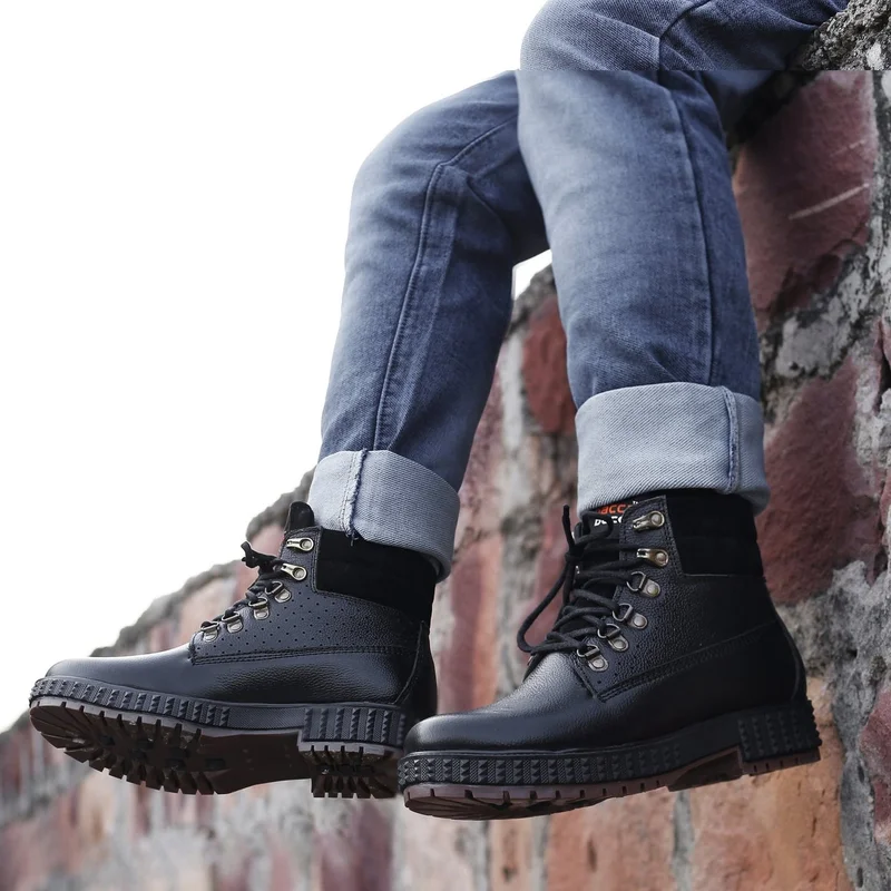 Bacca Bucci Black Storm Boots for Men | Best Price UAE