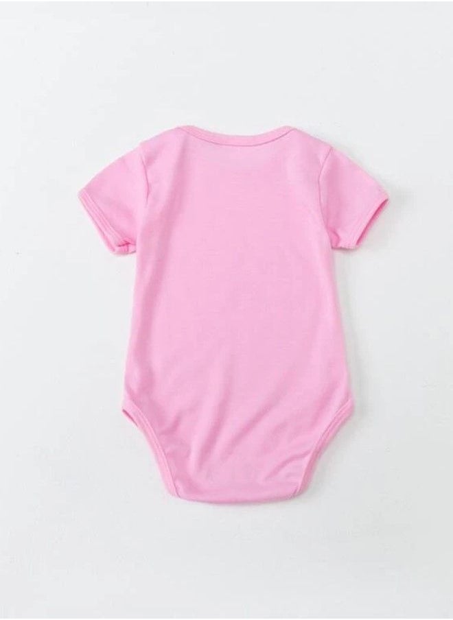 We Happy Mom Dad Me Baby Romper Funny Cute Infant Bodysuit Birthday Costume  - Image 3