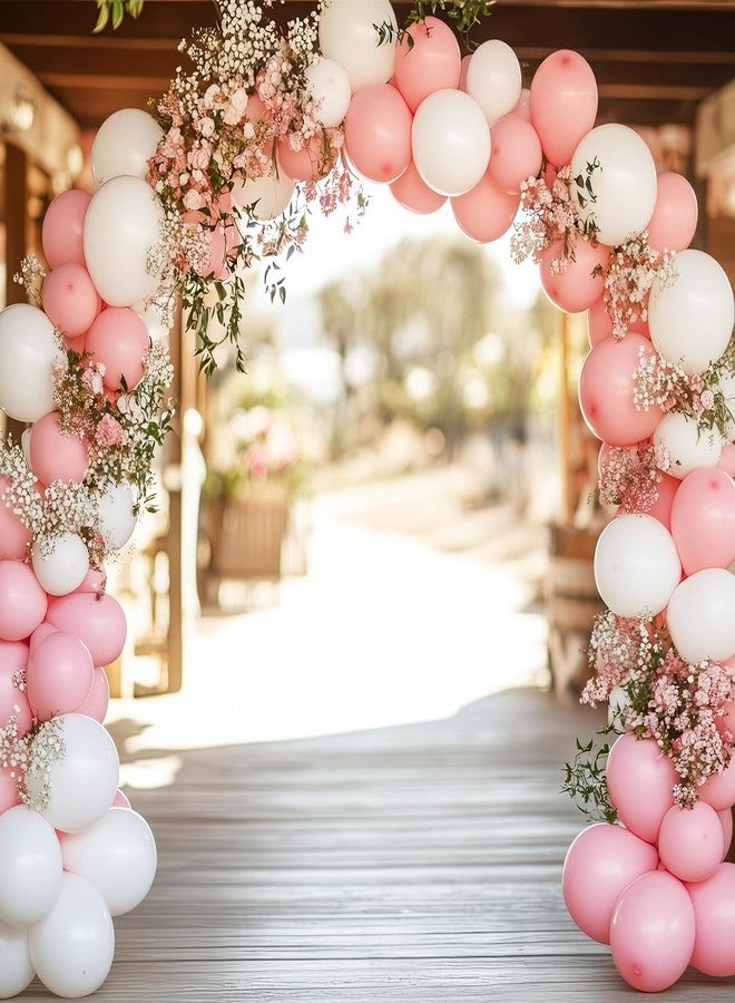 RUBFAC 135pcs White Balloons Different Sizes 18 12 10 5 Inch for Garland Arch, Latex Balloon for Wedding Birthday Party Baby Shower Anniversary Baptism Decorations - Image 4