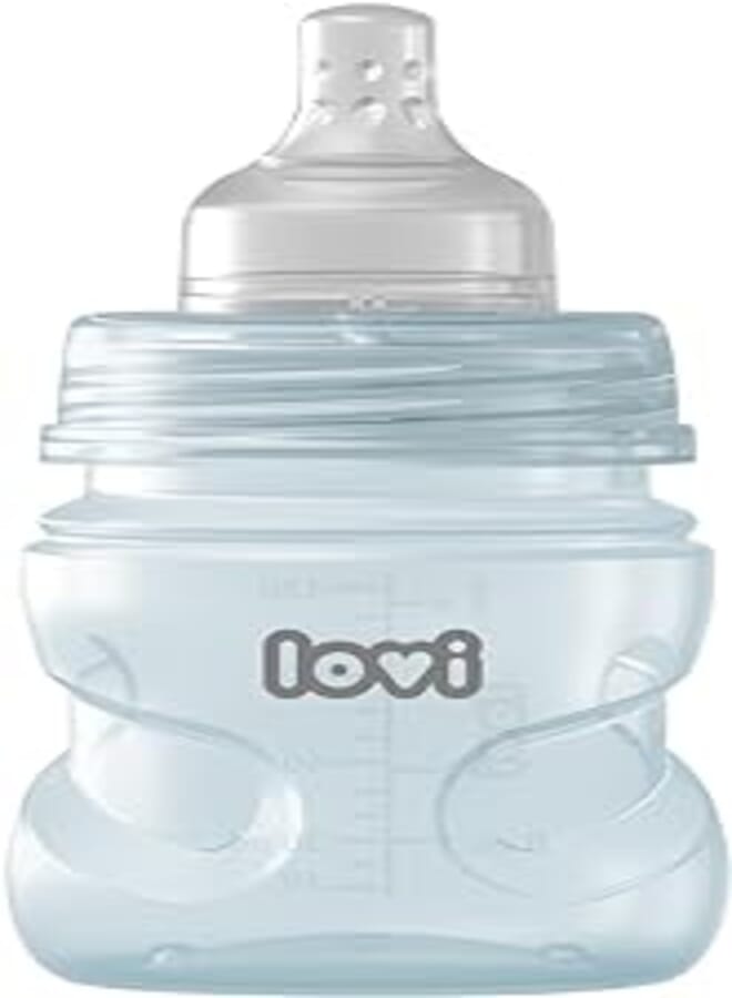 LOVI Trends bottle 120ml with teat 0+m-GREEN