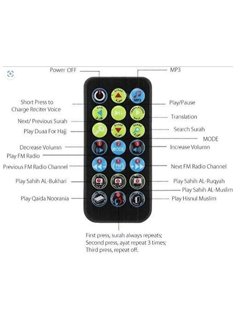 Quran Speaker with Remote Control - Image 4