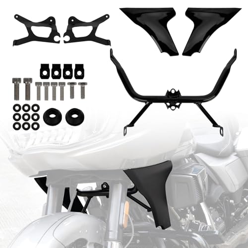Side Fairing Panel Support Bracket  PSLER Fairing Support Panel Bracket Motorcycle Accessories for Touring CVO Road Glide ST FLTRXSTSE FLTRXSE 20232024Gloss Black