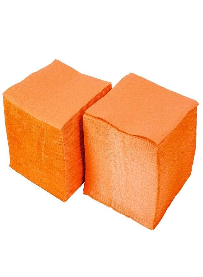 Perfect Stix مناديل كوكتيل برتقالية من Perfect stix 2 طبقة، 9x9، عبوة تحتوي على 200 قطعة - Image 1