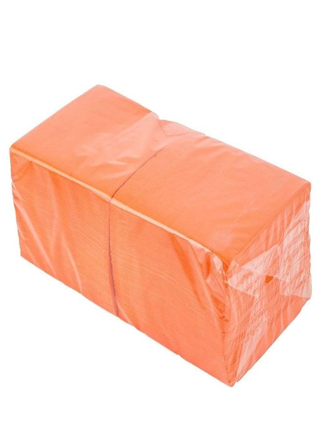 Perfect Stix مناديل كوكتيل برتقالية من Perfect stix 2 طبقة، 9x9، عبوة تحتوي على 200 قطعة - Image 2