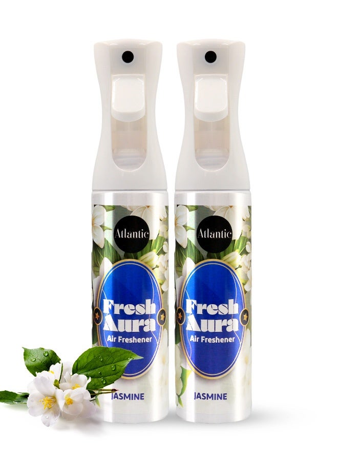 Atlantic Jasmine Air Freshener 300ml Natural Floral Aroma for Everyday Freshness - Image 1