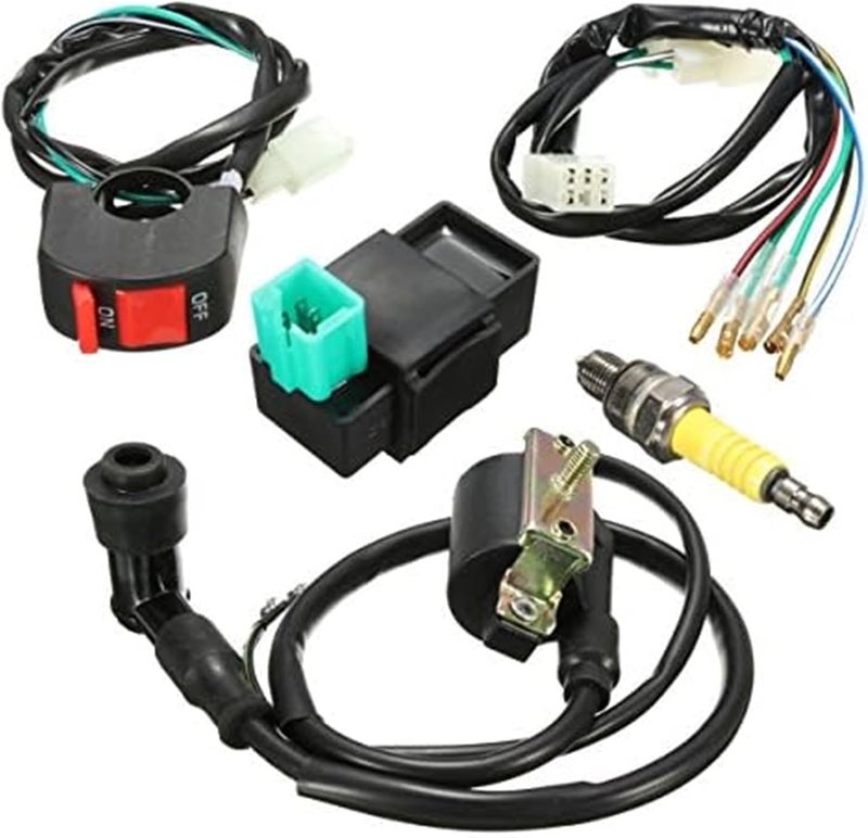 Wivplex Wiring Loom Kill Switch Coil Spark Plug Kit - Image 1
