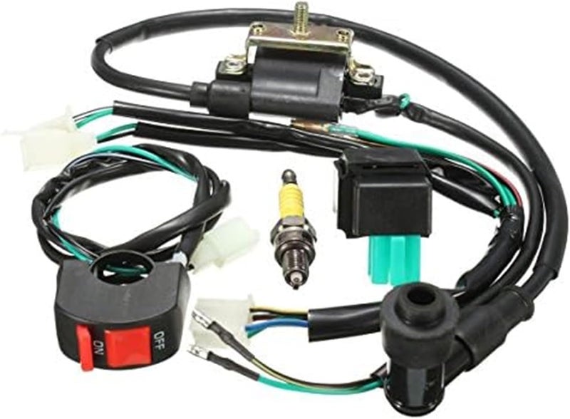 Wivplex Wiring Loom Kill Switch Coil Spark Plug Kit - Image 2