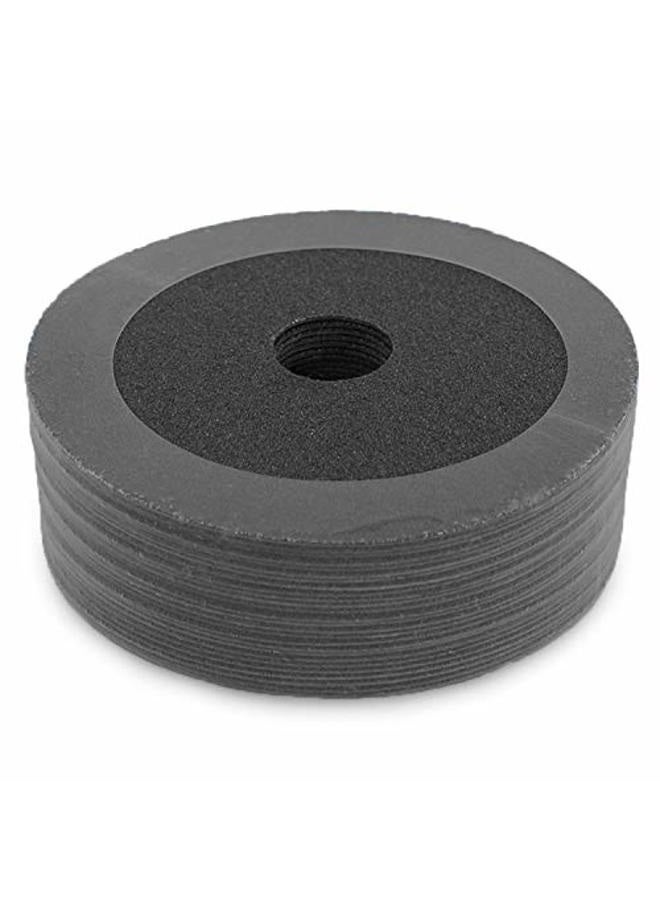 BHA Silicon Carbide Resin Fiber Sanding and Grinding Discs, 4.5” x 7/8” Arbor Hole - 25 Pack (24 Grit) - Image 2