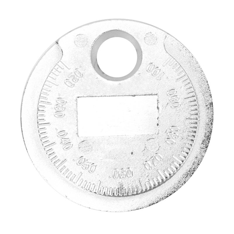 Spark Plug Gap Gauge 38mm Diameter Corrosion-Resistant Stainless Steel - Heavy-Duty Die-Cast Structure Spark Plug Gap Tool for Auto Accessories - Image 1