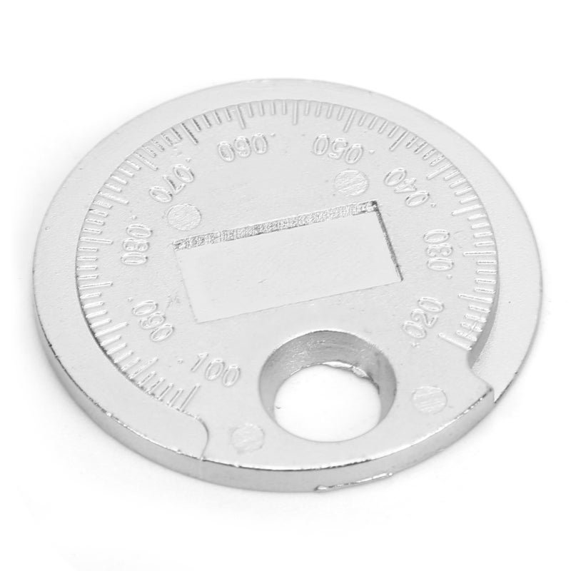 Spark Plug Gap Gauge 38mm Diameter Corrosion-Resistant Stainless Steel - Heavy-Duty Die-Cast Structure Spark Plug Gap Tool for Auto Accessories - Image 3