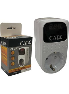 CATA Current Protected Single Grounded Socket Regulator CT-9187  - Image 1