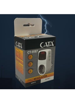 CATA Current Protected Single Grounded Socket Regulator CT-9187  - Image 2