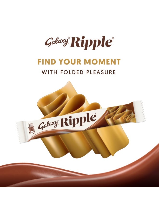 Galaxy Chocolate Ripple Chocolate Bar 30g - Image 3