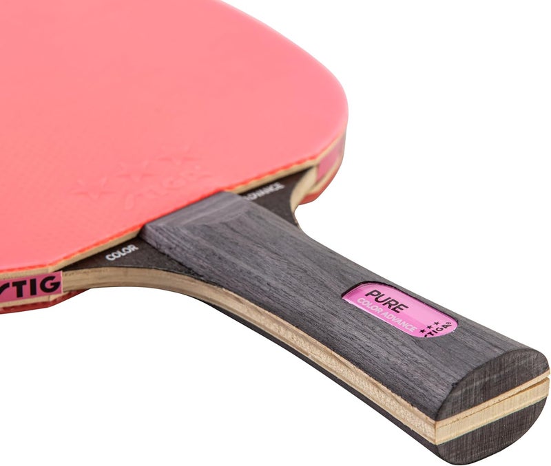 Stiga Pure Color Advance Performance-Level Table Tennis Racket (Yellow) - Image 2