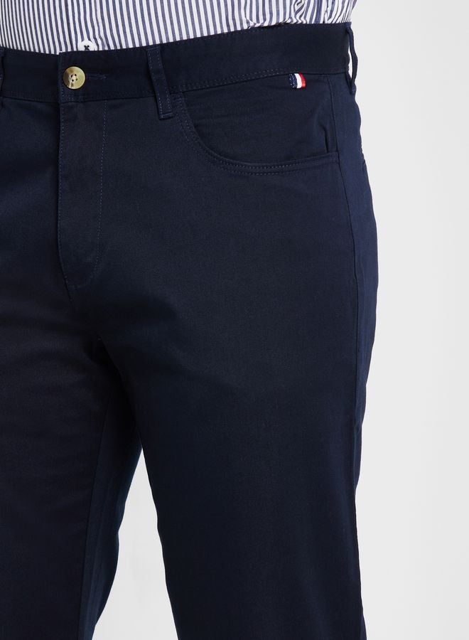 Thomas Scott Men Black Easy Wash Sustainable Chinos Trousers - Image 4