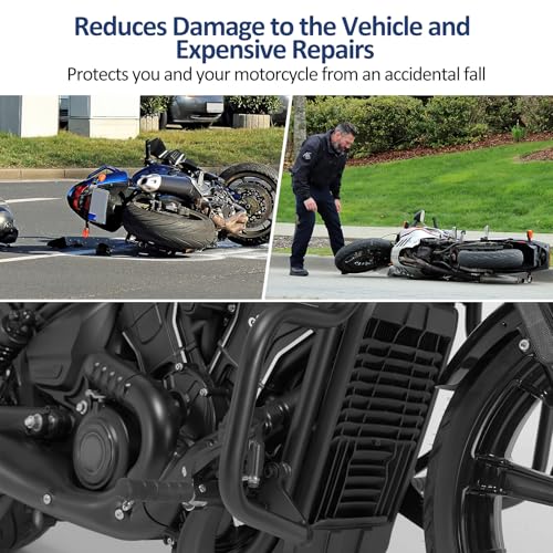 XIDAODIT Highway Crash Bars Engine Guard Compatible with Indian Sport Scout/Bobber/Classic/101 Scout 2025 Model (Including Limited + Tech Models) - Image 5