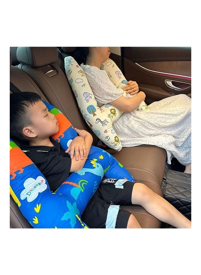 Generic - H-Shape Kid Car Sleeping Head Support, Baby Toddler Travel Pillows for Car Seat Support The Body and Head, Soft Travel Pillow for Adults and Children, Helps Improve Body and Head Comfort - Image 1